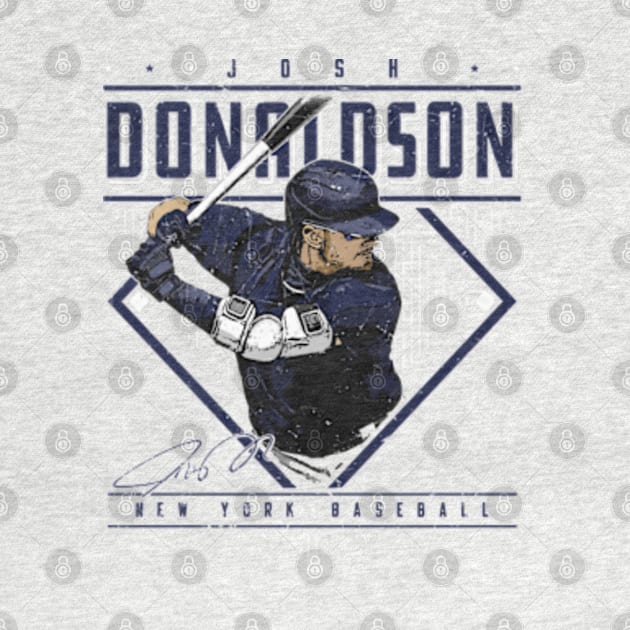 Josh Donaldson New York Y Diamond Name by danlintonpro